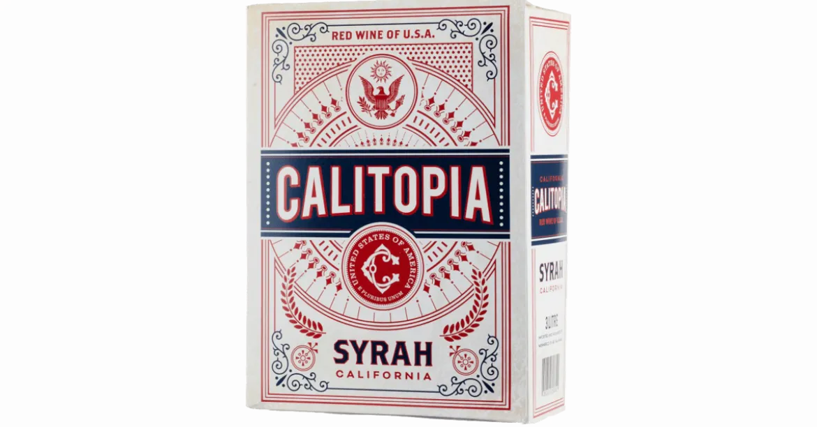 Calitopia California Syrah 3L hanapakkaus