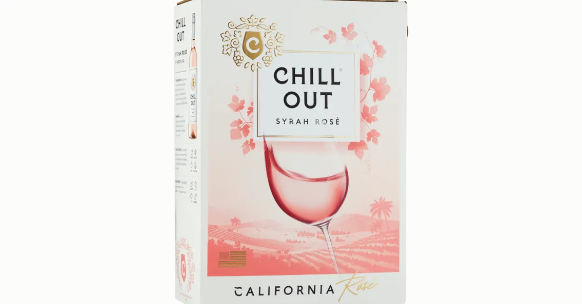 Chill Out Shiraz Rosé California hanapakkaus 3L