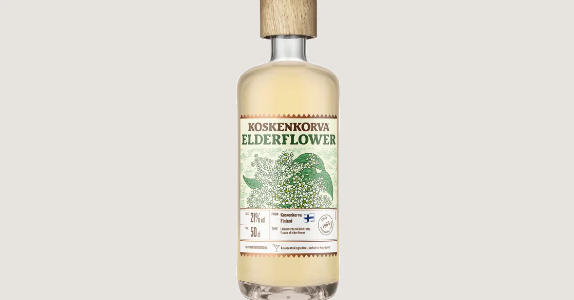Koskenkorva Elderflower 21% 50cl