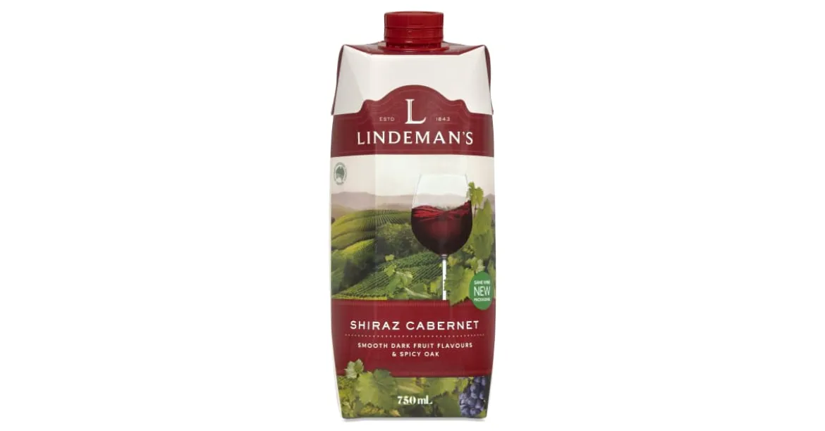 Lindeman's Shiraz Cabernet tetra