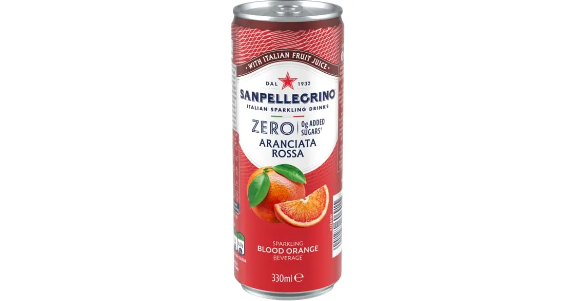 Sanpellegrino ZERO Aranciata Rossa 33 cl